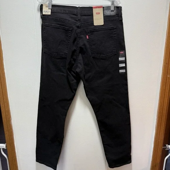 Womens Levi's Wedgie Fit Jeans‎ Black Pants SIZE 31 NEW WITH TAGS - Picture 7 of 7
